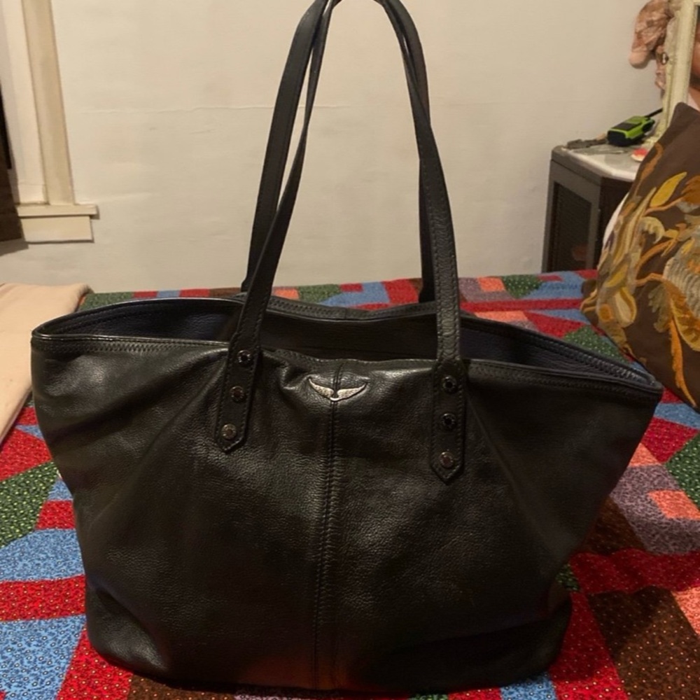 Zadig & Voltaire Mick Leather Tote Bag